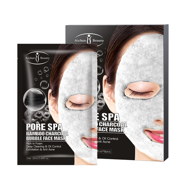 Aichun Beauty Charcoal Bubble Sheet Mask - AC31968