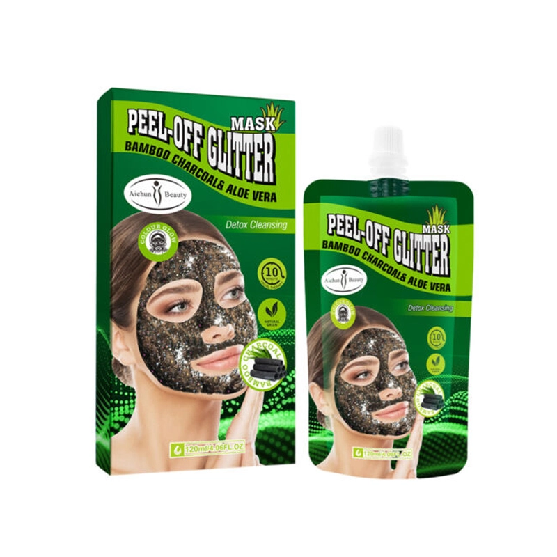 AICHUN BEAUTY Bamboo Charcoal Aloe Vera Peel-Off Glitter Mask