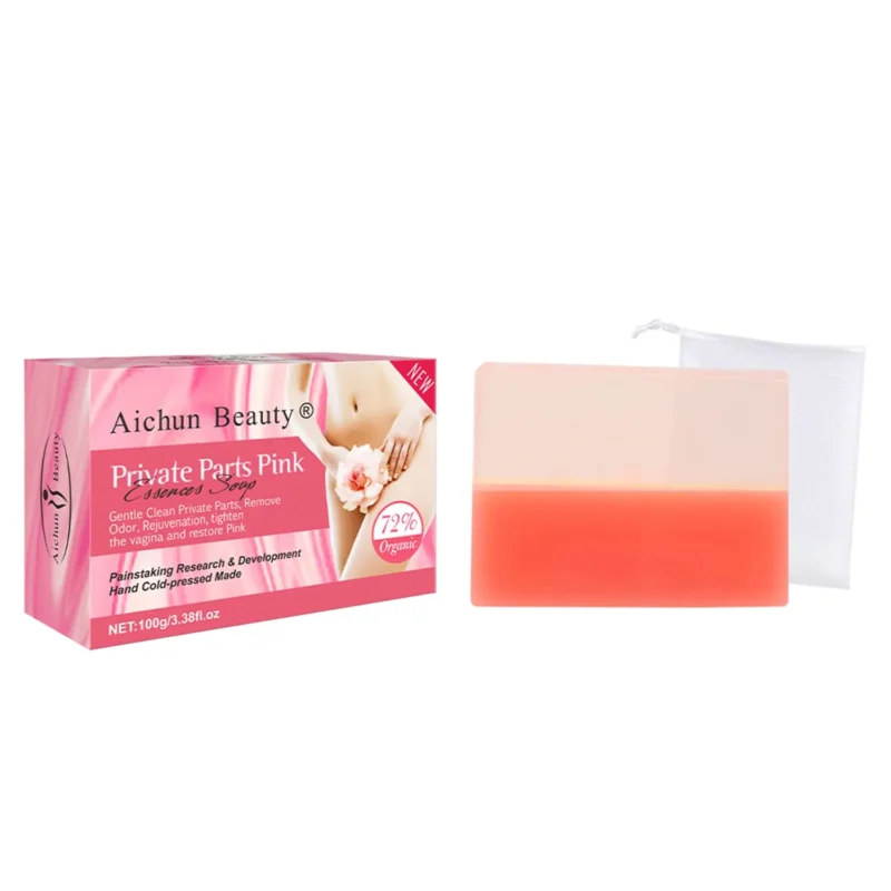 Aichun Beauty Private Parts Pink Essence Soap