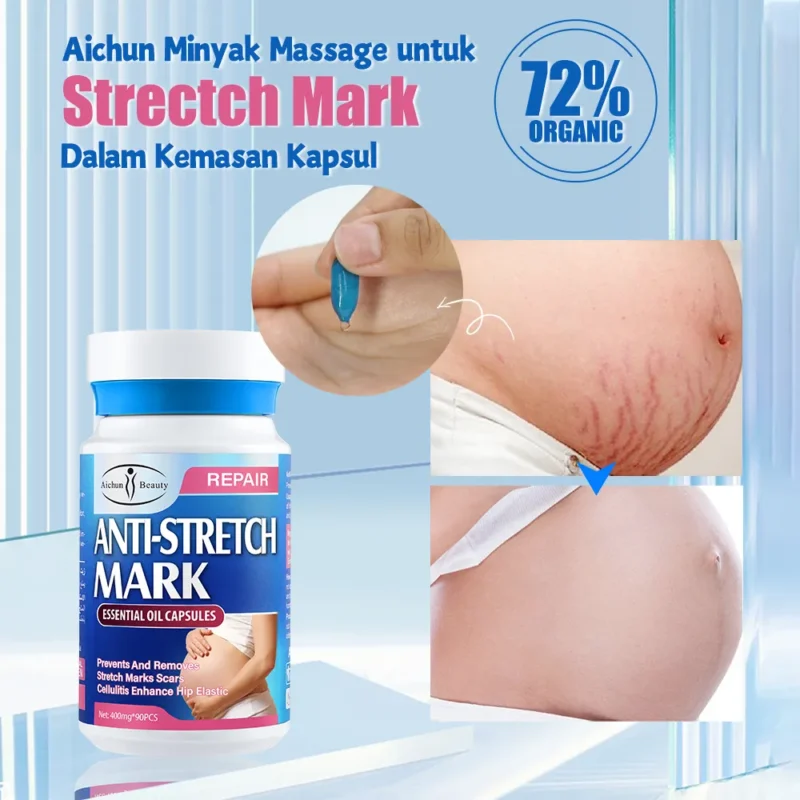 Aichun Beauty Organic Body Massage Oil Pregnancy Removal Scar Stretch Marks Oil For Women